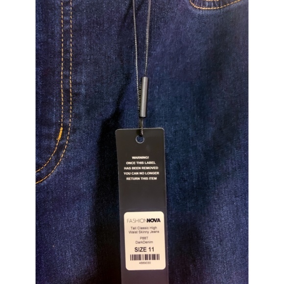 Classic High Waist Skinny Jeans - Picture 3 of 6